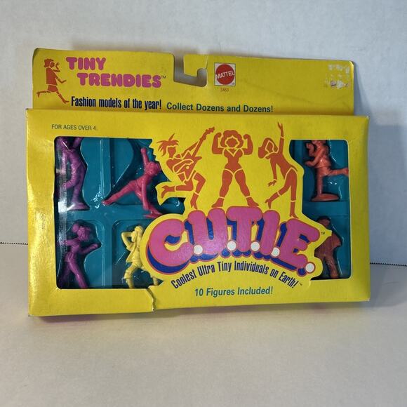 Vintage 1980s Mattel C.U.T.I.E. Figures Lot of 20 w/ Boxes - Picture 8 of 12